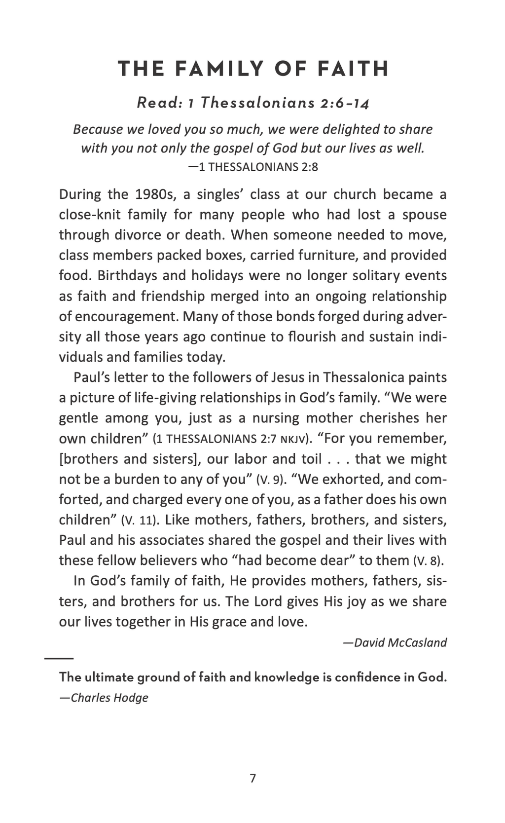 Faith - 90 Devotions from Our Daily Bread