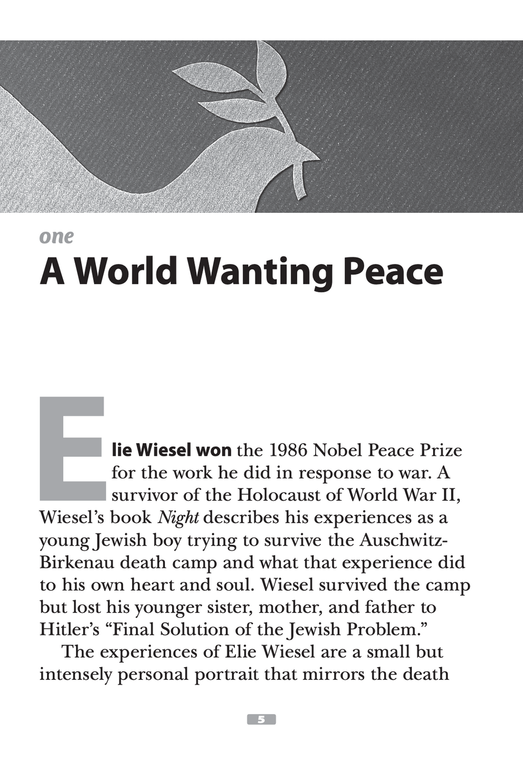 Finding Peace in a Troubled World