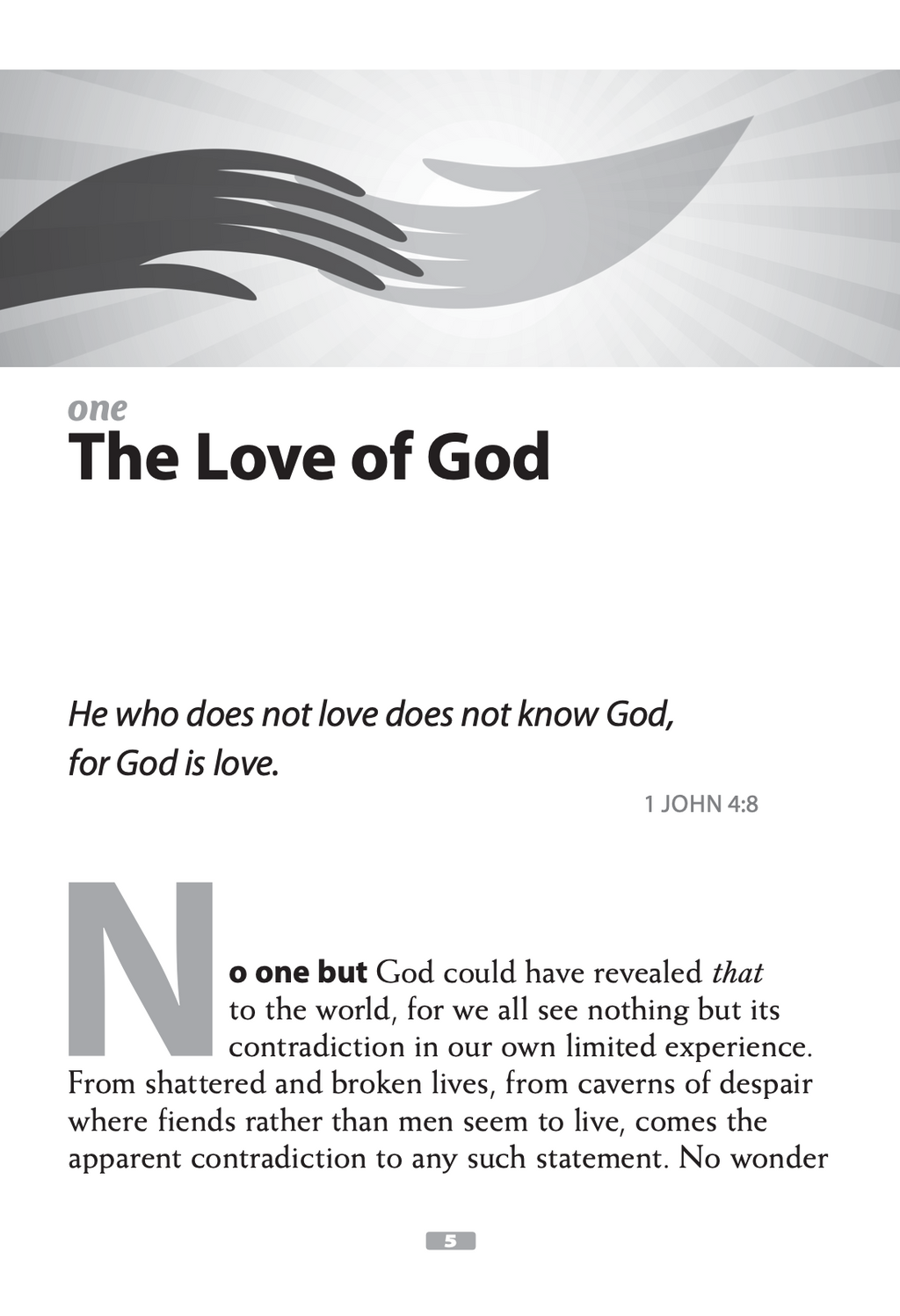 God is Love: Reflections on the Character of God
