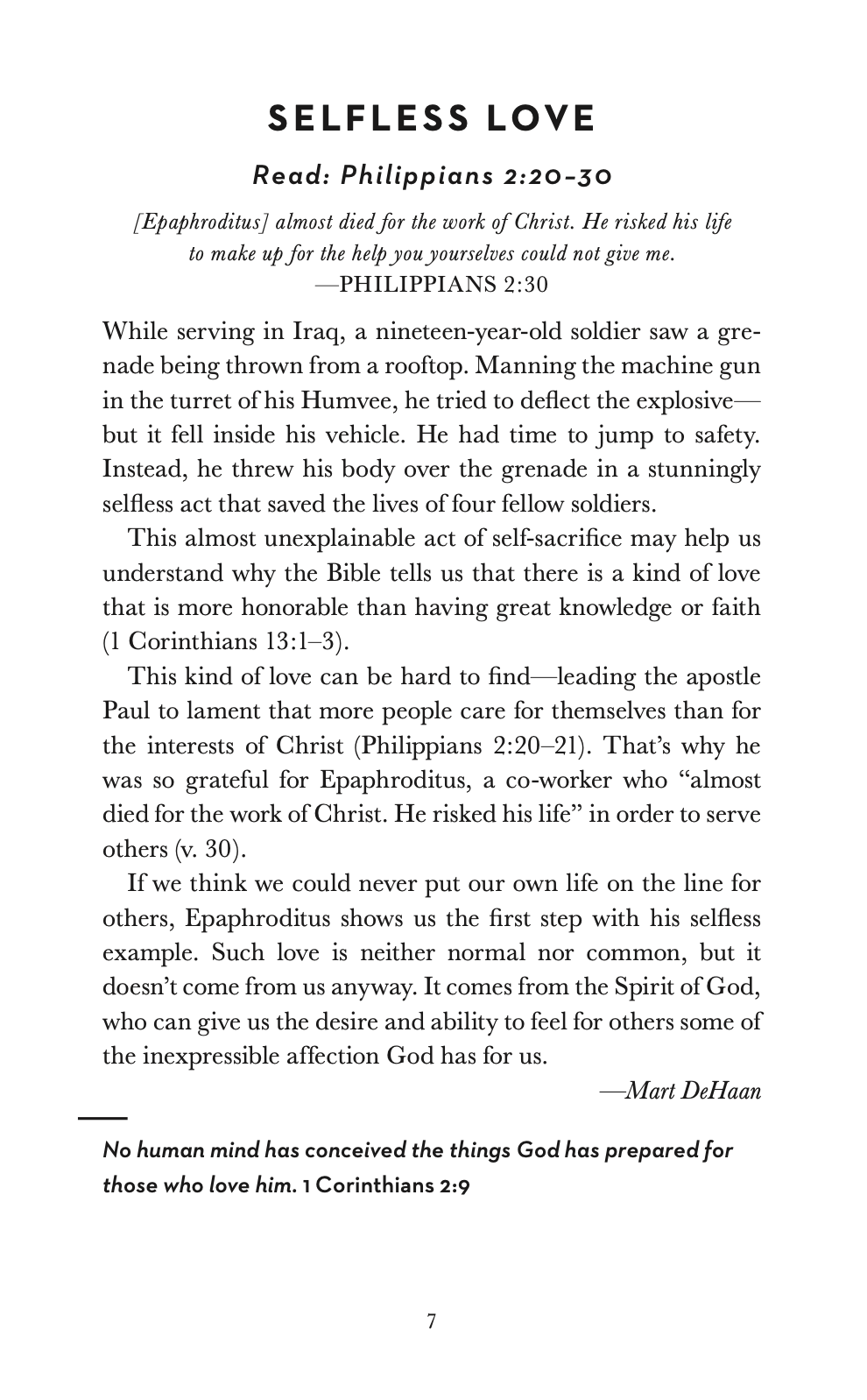 Love - 90 Devotions from Our Daily Bread