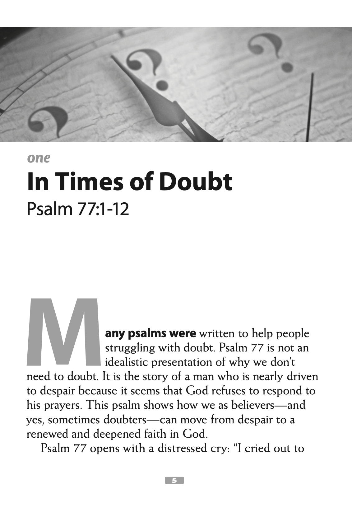 Why Doesn't God Answer Me? Trusting in Times of Doubt & Trial